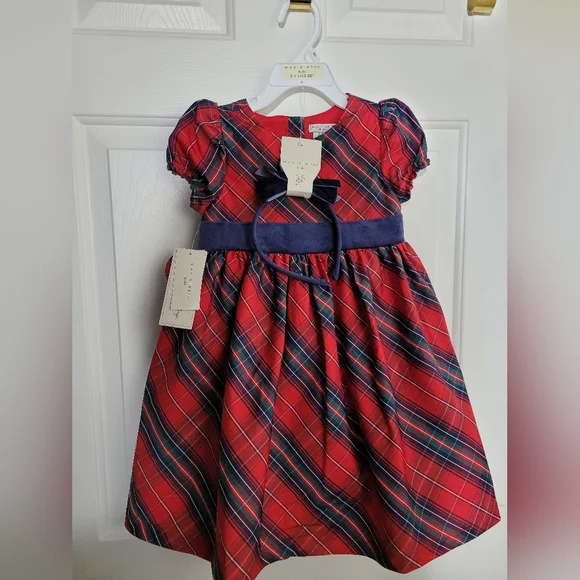 Red Plaid Max Studio Plaid Dress Max Studio Dress With Headband